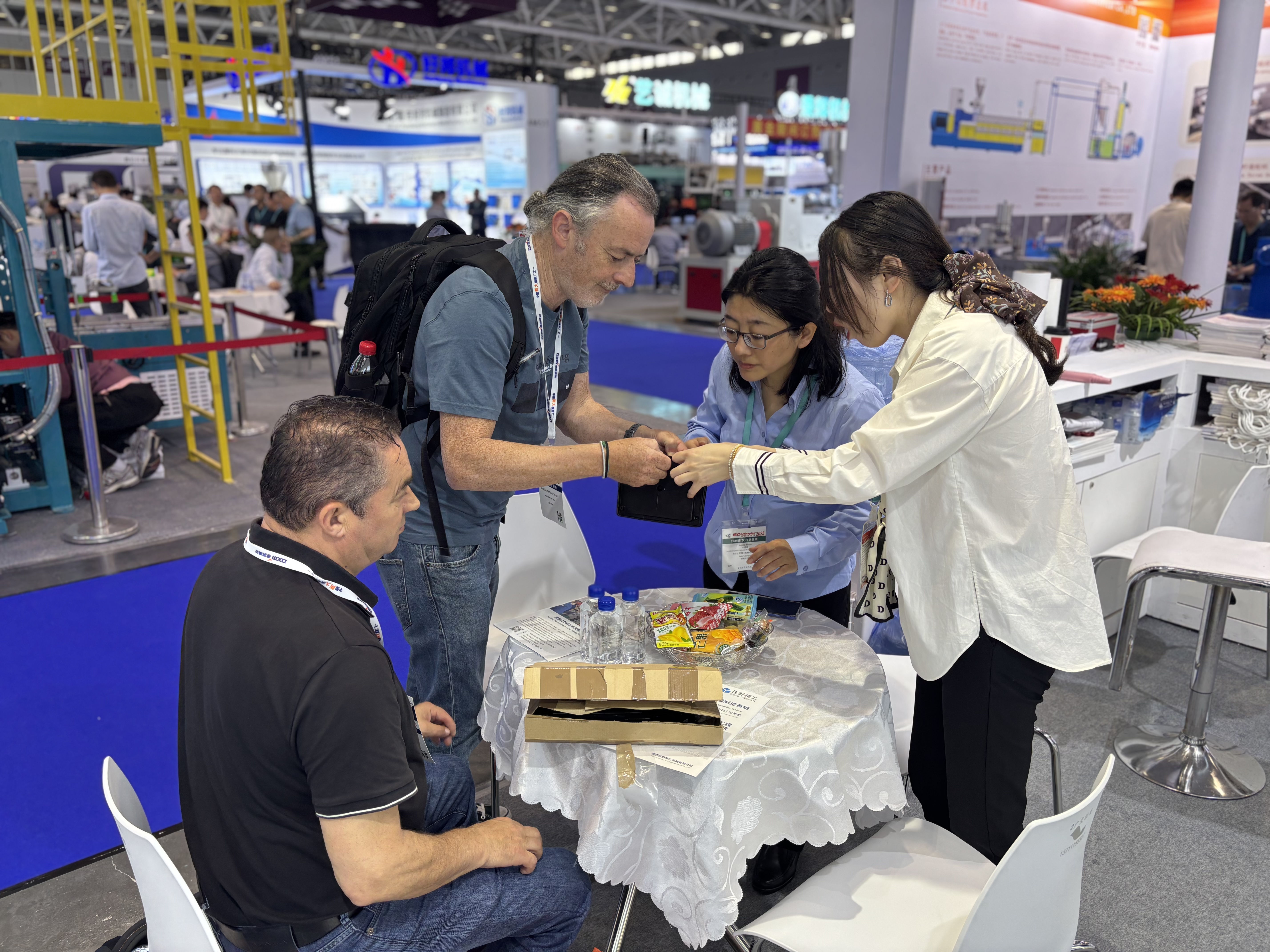 中國國際橡塑展 展會現場